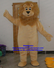Brown Male Lion Simba Lion Mascot Costume Adult Cartoon Character Outfit Professional Stage Magic Department Store zx1173 2024 - buy cheap