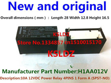 100%Original New FT FTR-H1AA005V H1AA005V FTR-H1AA012V H1AA012V FTR-H1AA024V H1AA024V 4PINS 10A 5VDC 12VDC 24VDC Power Relay 2024 - buy cheap