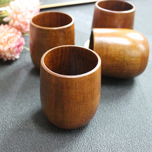 Бесплатная доставка деревянная чашка для чая деревянная чашка Экологичная чашка для горшка 100 шт 2024 - купить недорого