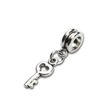 10pcs/lot 8x28mm Antique Sliver key charms  Zinc Alloy  For european bracelet diy  Jewelry Making F2670 2024 - buy cheap