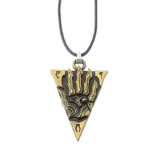 The Elder Scrolls Morrowind ожерелья с буквой кожаный чокер с цепочкой ожерелье для женщин и мужчин ювелирные изделия подарок 2024 - купить недорого