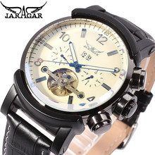 JARAGAR Fashion Relogio Masculino Men's Watches Tourbillon Day/Week Auto Mechanical Watch Wristwatch  Box Free Ship 2024 - купить недорого