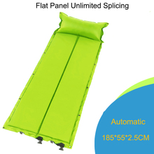 Inflatable Mattress with Pillow Camping Mat Automatic Pad Single-person Thickening Portable Moisture-proof Mat Beach Foldable 2024 - buy cheap