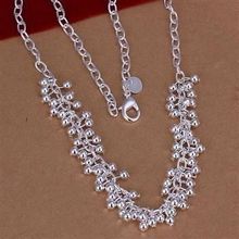 XLN058 Wholesale Silver Color Necklace for Women Girl Wedding Gifts Factory Price Fashion Jewelry Light Purple Necklace 2024 - buy cheap