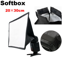 20X30 20*30cm Flash softbox diffuser for Canon Sony Nikon Pentax Olympus 2024 - buy cheap
