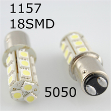 1157 18 LED 5050 SMD DC 12V Brake Lights Turn Signal Lamps 18smd Rear Bulbs 18led Tail Reverse Lighting High Quality BAY15D 2024 - buy cheap