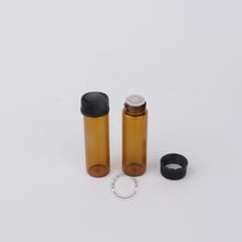 50pcs x Excellent 5ml Mini Amber Glass Dropper Bottle 5cc Empty Protable Sample Vial Essential Oil Glassware Free Shipping 2024 - buy cheap