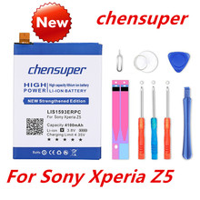 Chensuper 4100 mAh Bateria Para Sony Xperia Z5 LIS1593ERPC E6603 E6653 E6633 E6683 E6883 + ferramentas Gratuitas 2024 - compre barato