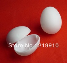 Free Shipping 3 pcs/lot Plastic Eggs (White)  --Magic Trick, Fun Magic, Party Magic. 2024 - buy cheap