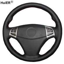 Costura manual capa de volante de carro, para ssangyong korando 2011 2012 2013 2014 2015 trança no volante, estilo de carro 2024 - compre barato