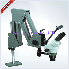 Free Shipping Jewelry 7X-45X Microscope with 5W LED Light Source Free goldsmith 2024 - buy cheap