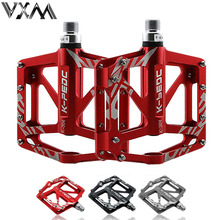 VXM Bicycle Pedal Aluminum Alloy Mountain Bike Pedal MTB Road Cycling Sealed 3 Bearings Pedals for BMX Ultra-Light Bicycle Parts 2024 - buy cheap