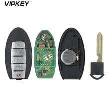 Remotekey smart car key 5 button 433mhz ID46 chip CWTWB1G744 for Nissan Armada Infiniti QX56 QX80 2013 2014 2015 2016 2017 2018 2024 - buy cheap