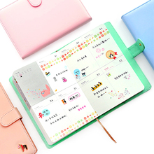 New Arrival Weekly Planner Sweet Notebook No Year Limit Creative Student Schedule Diary Book Color Pages School Supplies 2024 - buy cheap