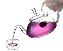 Teteras de cristal elegantes para café y flores, teteras de vidrio resistentes al calor, máquina de té Gongfu con filtro JN 1011, 1 ud. 2024 - compra barato