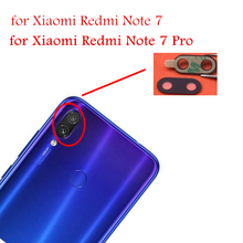 Стеклянный объектив для задней камеры Xiaomi Redmi Note 7/ Note 7 Pro, 2 шт. 2024 - купить недорого