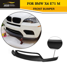 Автомобиль Стайлинг автомобиль FRP передних губ фартук для BMW E71 X6 M бампер 2008-2014 2024 - купить недорого