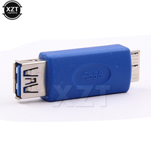 Venda quente USB 3.0 A Fêmea para Micro B Adaptador USB3.0 AF para Micro USB 3.0 BM Plug AF/Micro Conector 2024 - compre barato