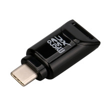 Leitor de Cartão Inteligente de alta Qualidade Tipo C Função USB 3.1 Leitor de Cartão Inteligente OTG Suporta TF/Cartão SD para mac AC338 l0906 #3 2024 - compre barato