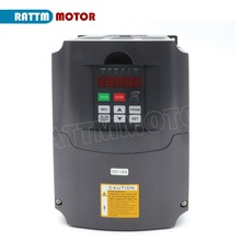 Переменный преобразователь частоты VFD 1.5KW 110V 220V или 380V Выход 3 фазы 400 Гц 7A/4A & 2 м кабель-удлинитель 2024 - купить недорого