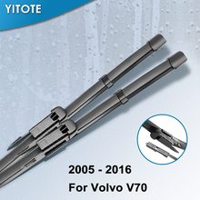 YITOTE Windscreen Wiper Blades for Volvo V70 Fit Push Button Arms 2008 2009 2010 2011 2012 2013 2014 2015 2016 2024 - buy cheap