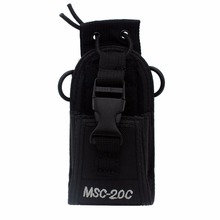 Radio Case Holder MSC-20C Nylon bag For Kenwood Motorola BaoFeng UV-5R UV-5RA GT-3 UV-5S BF-F8+ UV-B6 BF-888S Walkie Talkie XQF 2024 - buy cheap