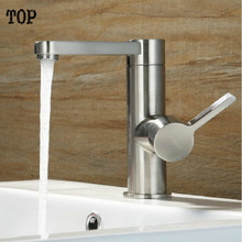 Bathroom nickel brush sink faucet mixer tap basin mixer water tap bathroom faucets 2024 - buy cheap