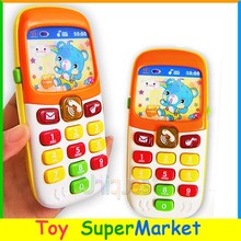 Free Ship Kid Toy Phone Cellphone Mobile Phone Early Education Learning Toy Machine Music Electronic Phone Model Infant Toy Gift 2024 - buy cheap