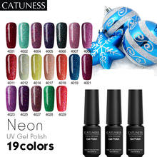 CATUNESS Long-lasting UV Colorful Glue Lucky Nail Art Gel Polish Soak Off Neon UV Gel Varnish Product Primer Gel Nail Polish 2024 - buy cheap