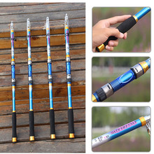 FishingLife Portable Telescopic Fishing Rod Spinning Fish Hand Fishing Tackle Sea Rod High Carbon Fish Pole2.1/2.4/2.7/3.0/3.6m 2024 - buy cheap