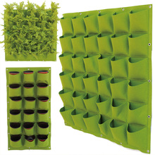 Вертикальная садовая зеленая настенная сумка VOZZISOUE для посадки бонсай, зеленая садовая сумка для выращивания растений 2024 - купить недорого