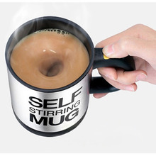 Caneca mixer elétrica de café 400 ml, caneca misturadora de café automática de aço inoxidável kc1227 2024 - compre barato