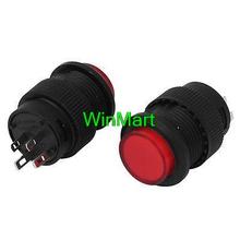 10 Pcs 3A 125VAC 1.5A 250VAC SPST On/Off Momentary Push Button Switch Red Light 2024 - buy cheap