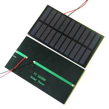 BUHESHUI Polycrystalline 1.6W 5.5V Solar Cell Module+Wire DIY Solar Panel System Charger For 3.7V Battery Education 150*86*3MM 2024 - buy cheap