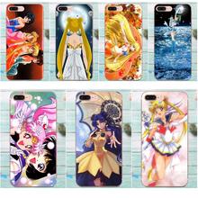 Sailor Moon Cartoon Brand Soft Cases Capa For Samsung Galaxy Note 5 8 9 S3 S4 S5 S6 S7 S8 S9 S10 mini Edge Plus Lite 2024 - buy cheap