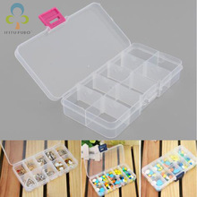 2pcs Jewelry sorting box can be split partition transparent plastic small pieces of electronic components storage box LYQ 2024 - buy cheap