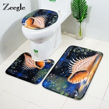 Zeegle Tolile Rug Bath Mat Bathroom Carpet Non-slip Home Rug Floor Mat Home Decor Bathroom Mat Shower Room Rug 2024 - buy cheap