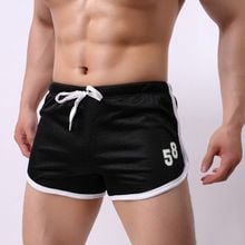 4pcs/lot Men Summer Running Shorts Male Fitness Gym Sweatpants Brand Jogger Sporting Shorts Slimming Men Beach Short workout 2024 - buy cheap