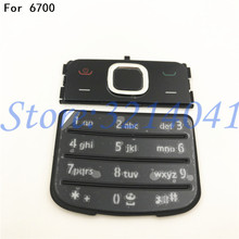 Original New For Nokia 6700 6700C Classic Housing Keypad Mobile Phone 6700C Keyboard Replacement English Or Russian Keypad 2024 - buy cheap