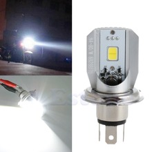 1Pc COB H4 LED Hi/Lo Beam Motorcycle Headlight Front Light Bulb Lamp White 2024 - buy cheap
