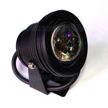 Luces LED subacuáticas IP68, luz de piscina subacuática de 10w, blanco frío/blanco cálido, lente convexa de cuerpo negro de 12V 2024 - compra barato