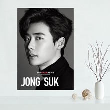 Lee Jong Suk Custom Canvas Poster Home Decoration poster cloth fabric Canvas Painting wall poster print 2024 - buy cheap