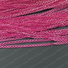 Wholesale Width 1.5mm Electrophoresis Rose Red Copper Link Chains Accessories 5 Meter (JM2667) 2024 - buy cheap