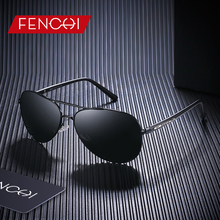FENCHI Polarized Sunglasses Men Women Metal Frame TR90 Brand Designer Pilot Driving light Sunglasses Night Vision UV400 Glasses 2024 - buy cheap