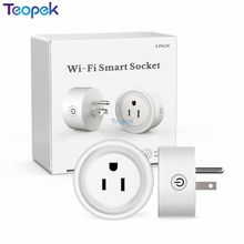 Magic Home Smart WiFi Socket Outlet Remote Control Switch US EU Plug 10A Work With Alexa Google Home 2024 - buy cheap