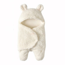 2 Colors Baby Blanket Newborn Baby Swaddle Wrap Soft Winter Baby Bedding Receiving Blanket Bebes Sleeping Bag 0-12M Newborns 2024 - buy cheap