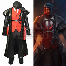 LOL Graves-disfraz de Cosplay, Cosplay, Outlaw, cualquier tamaño 2024 - compra barato