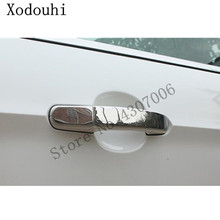 For Ford Kuga Escape 2017 2018 2019 2020 2021 Car Styling Cover Protection Stick Frame Lamp Trim ABS Chrome Door Handle 8pcs 2024 - buy cheap