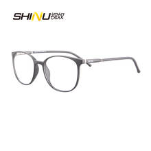 SHINU Progressive Multifocus Reading Glasses Lightweight Frame Presbyopic Eyeglasses for Reader Near Far sight diopter Unisex 2024 - buy cheap