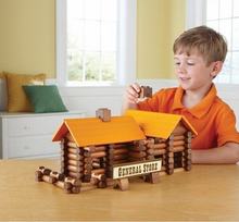 165 pçs/set construído a cabine madeira log conjunto de brinquedo de madeira do bebê cedo brinquedos educativos criativo blocos de construção com legoed 2024 - compre barato